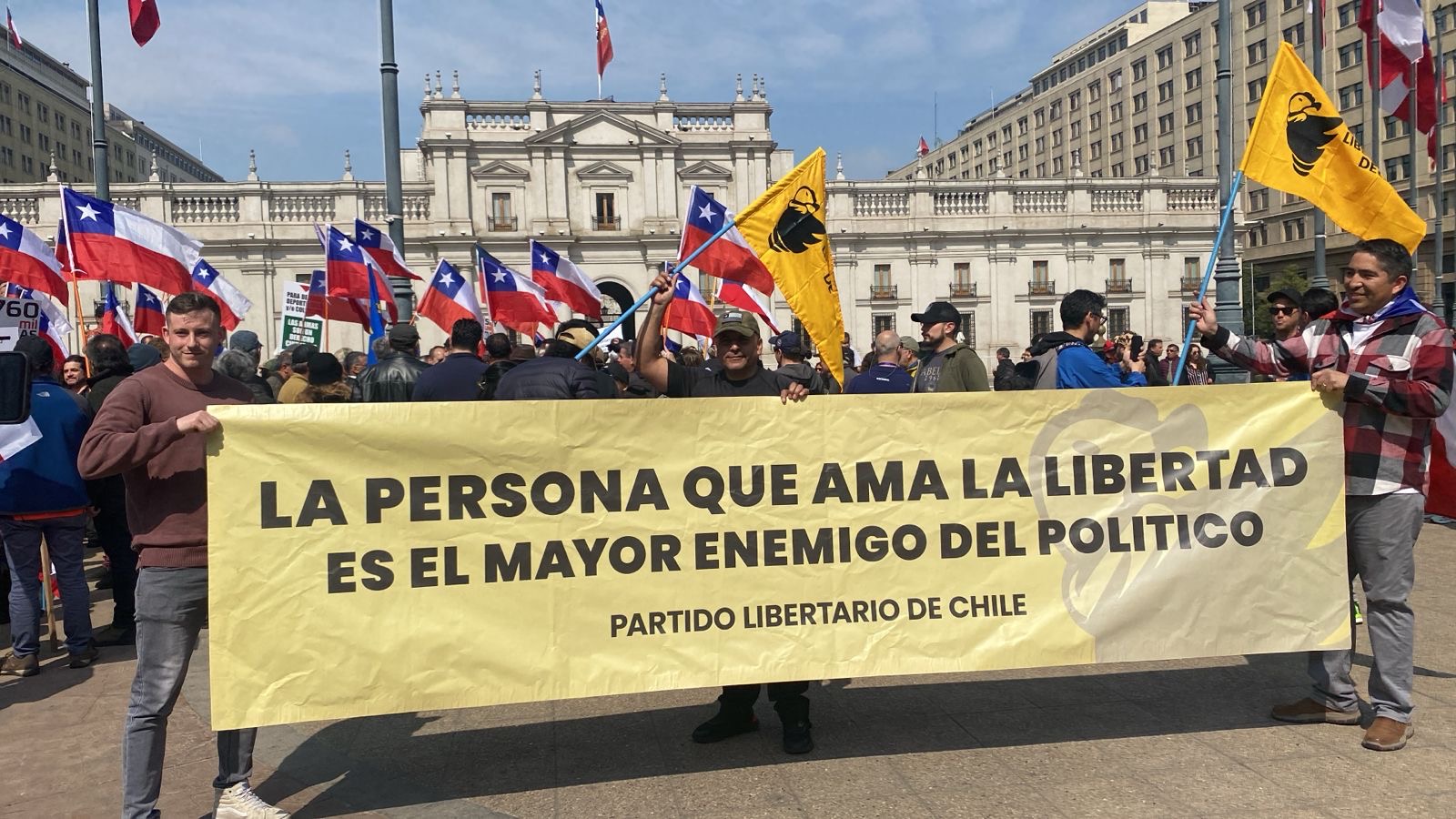Defendiendo la Libertad: Participación del Partido Libertario en la Marcha por la Legítima Defensa